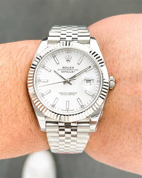 Rolex Datejust jubilee fluted bezel